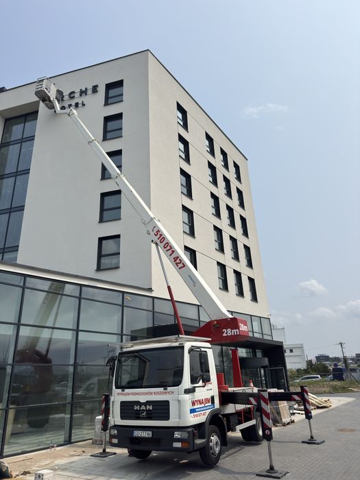 Podnośnik koszowy, zwyżka - WYNAJEM - 24/h - Tczew