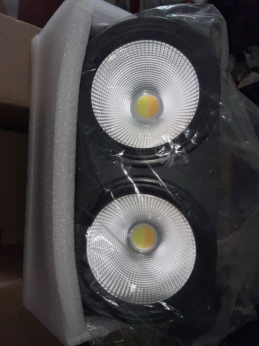 Blinder 200 W COB LED 2 cores (branco/amarelo)