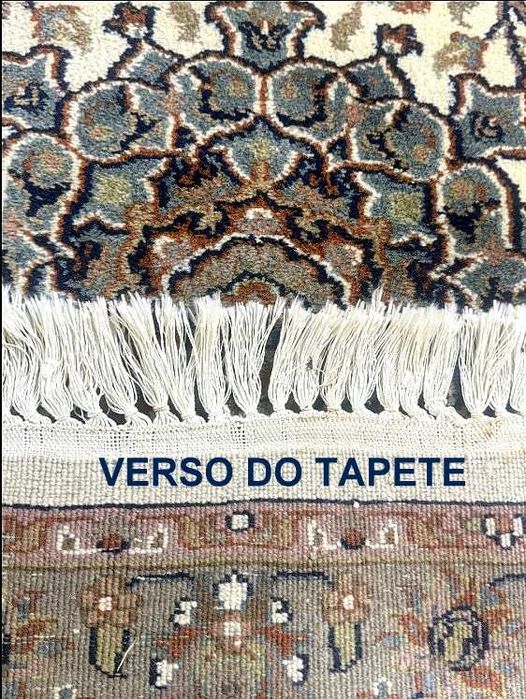 Tapete oriental PERSA TABRIZ, feito à mão, Lã s/Algodão, 182cm x 117cm