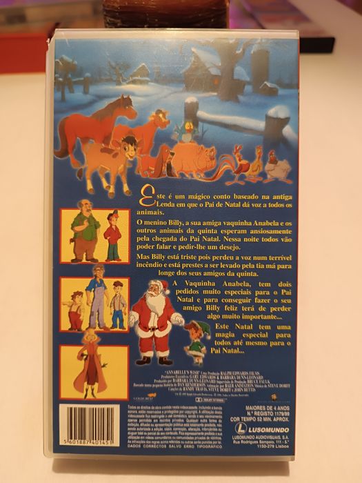 O desejo de Anabela. Filme VHS