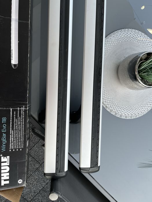 Belki bagażnik poprzeczki dachowe Thule wingbar volvo xc60