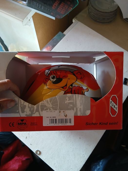 Nowy kask rowerowy puky rozmiar 52-58cm