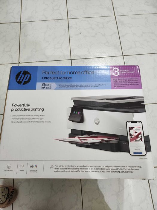Impressora HP Office Jet Pro 8122e