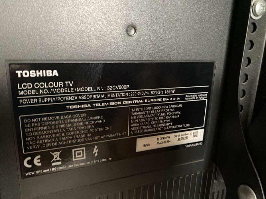 Toshiba regza 32 cale