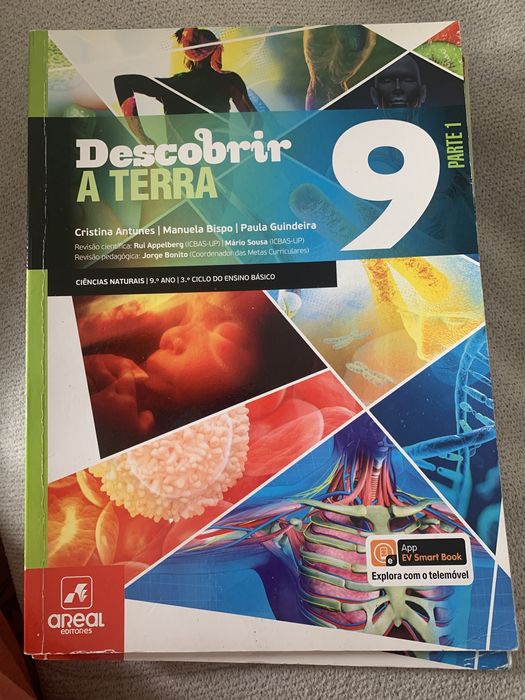 Descobrir a Terra 9 - Ciências Naturais - 9.º Ano (três livros)