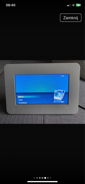 Ramka na zdjecia - wyswietlacz