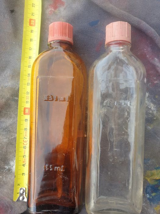 Frascos antigos da Bial