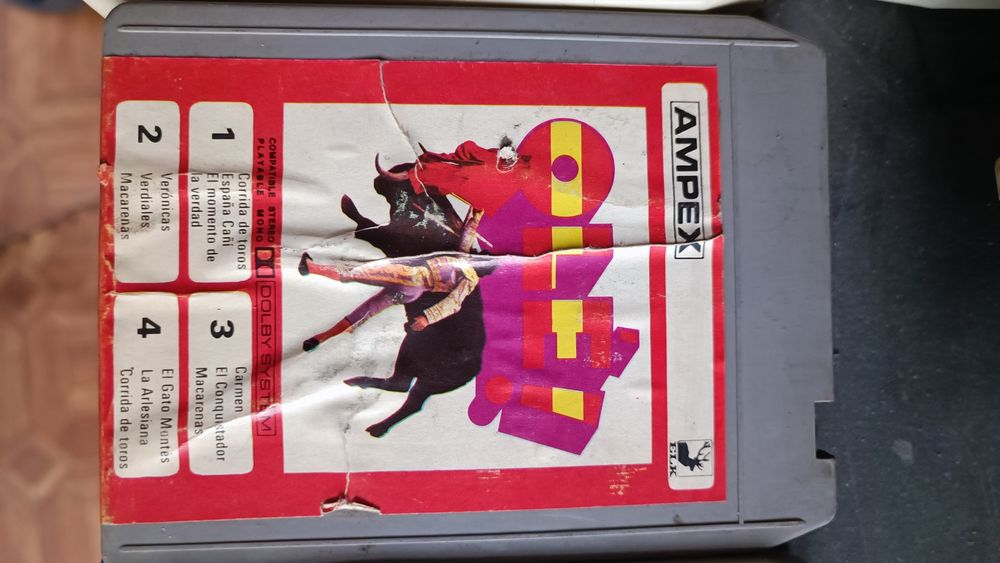 Cassetes antigas de cartucho