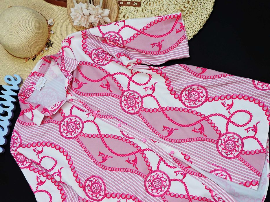Bella Donna Koszula overszie wzory  L/XL