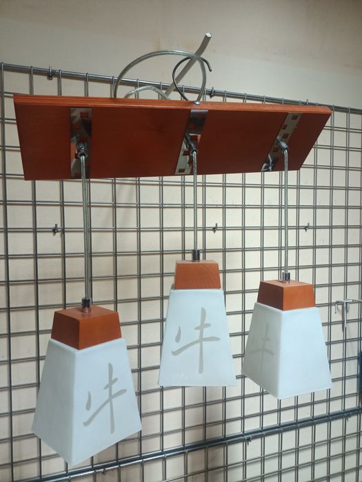 Lampa sufitowa styl japonski
