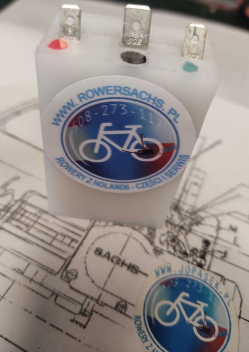 Moduł zapłonowy turbo do roweru z silnikiem sachs301 - rozblokowany