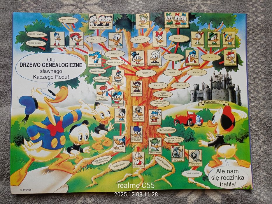 Plakat Drzewo Genealogiczne