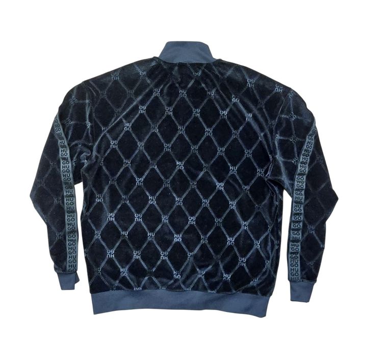 Hugo Boss nowa bluza męska rozpinana welurowa r. L duża