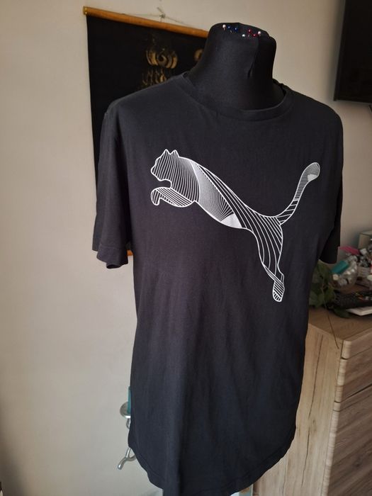Czarna koszulka Puma rozmiar M