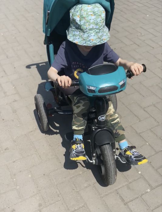 Триколісний ВЕЛОСИПЕД з батьківською ручкою