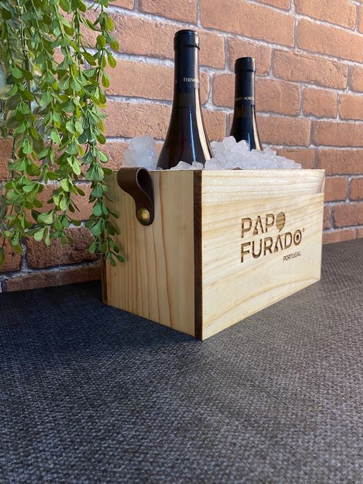 Frapê de madeira personalizados