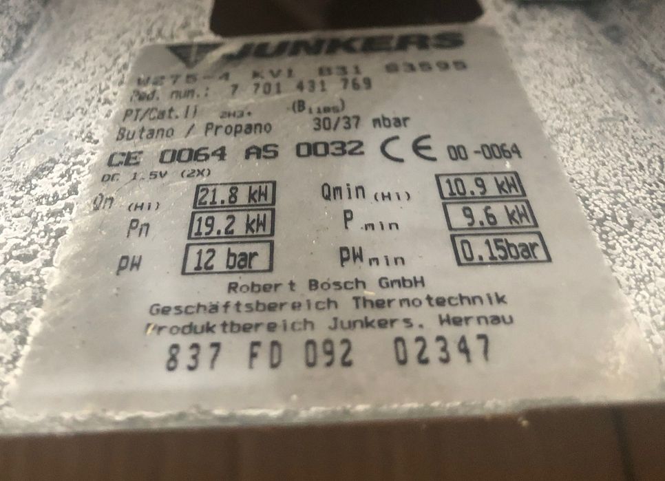 Esquentador inteligente junkers