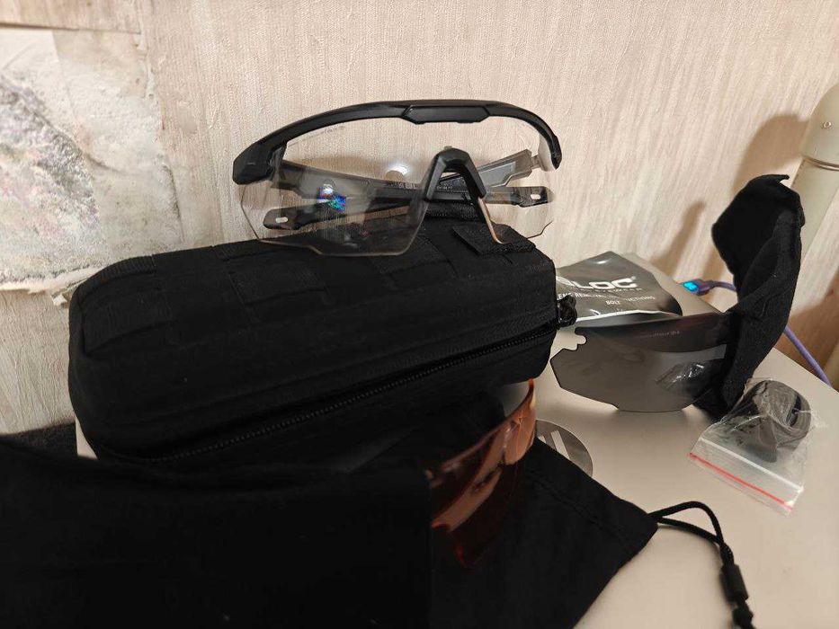 Тактичні балістичні окуляри Block Англія змінні лінзи НАТО