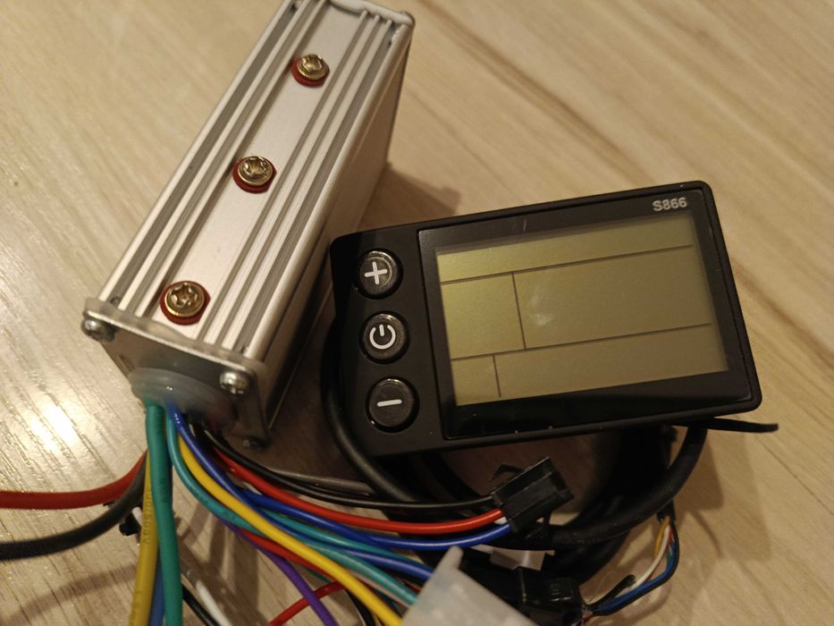 Sterownik z wyświetlaczem