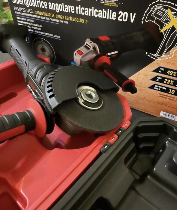 Rebarbadora performance da Parkside- X20 NOVA