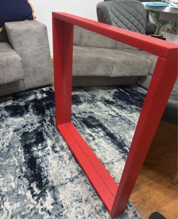 Espelho Vermelho – Moderno e Versáti