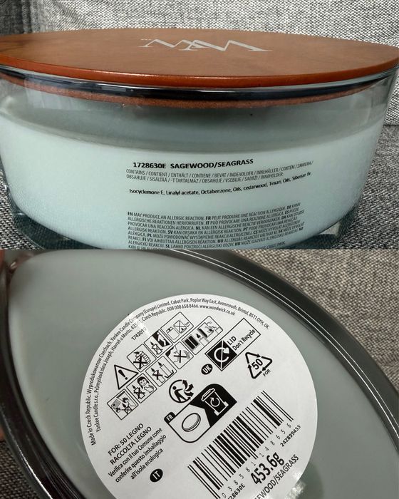 WoodWick свічка 453гр Lavender Spa Sagewood & Seagrass