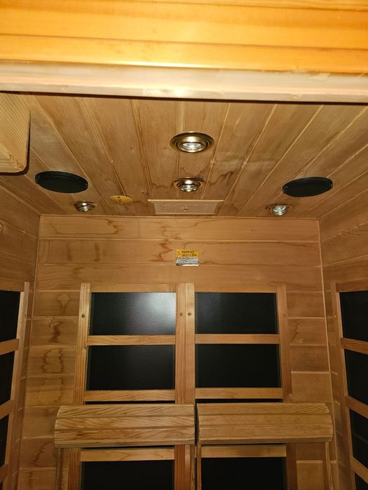 sauna a funcionar