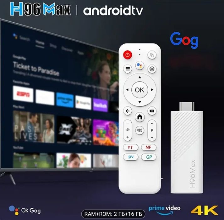 Тв стік, приставка, TV box android