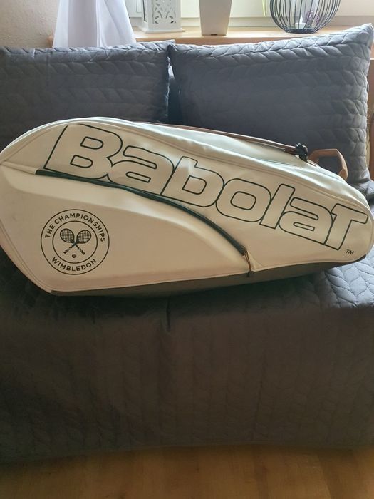 TORBA TENISOWA BABOLAT PURE Wimbledon RH6 rakiet  Promocja Wysyłka 0zl