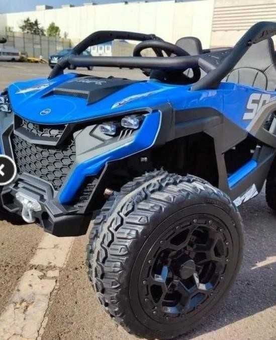 Дитячий електромобіль Баггі 2 місця, детский электромобиль 4 мотора