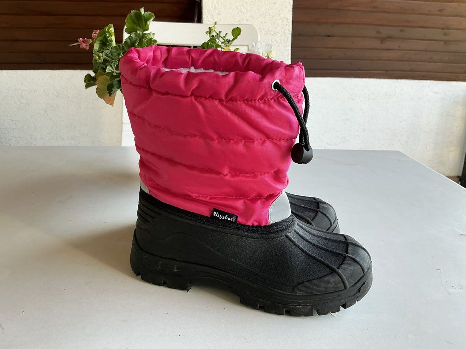 Сапоги резиновые на овчине 32-33 р.