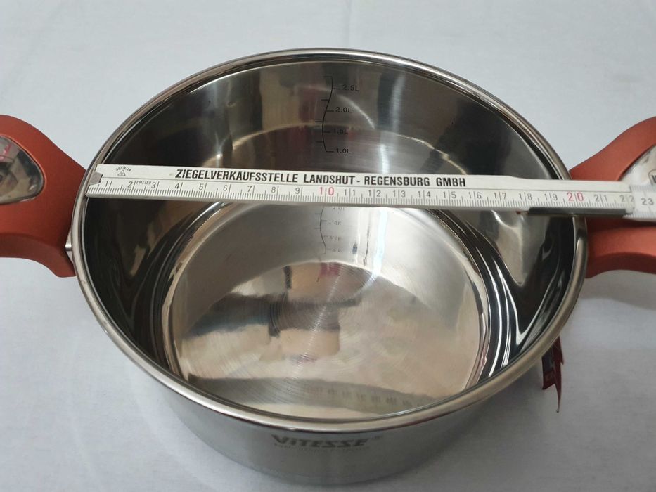 Новая профессиональная кастрюля из Германии Vitesse на 2,75 л, Ø20 cm.
