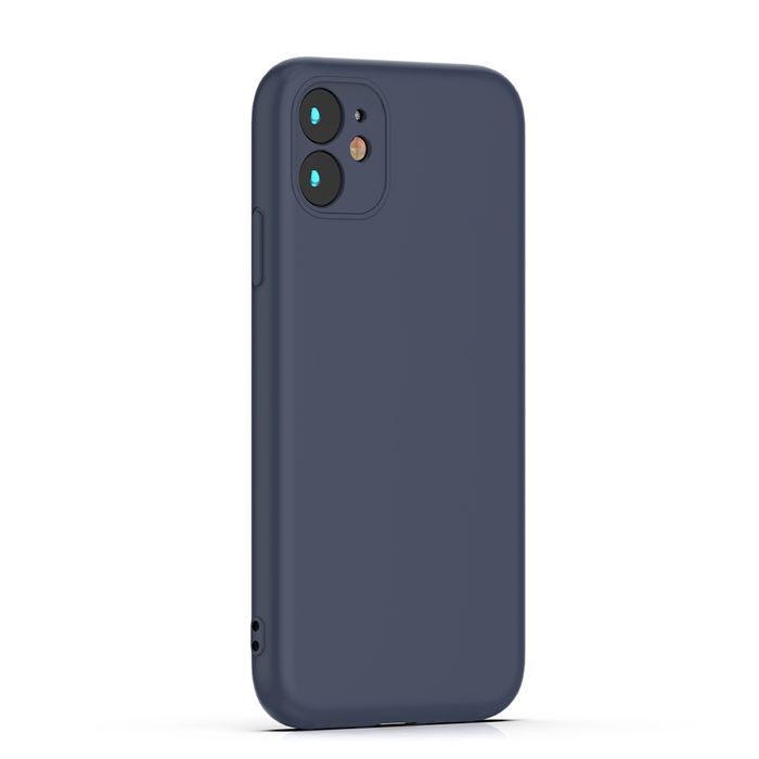 Nakładka Silicon do Motorola Edge 70 Fusion ciemnoniebieska