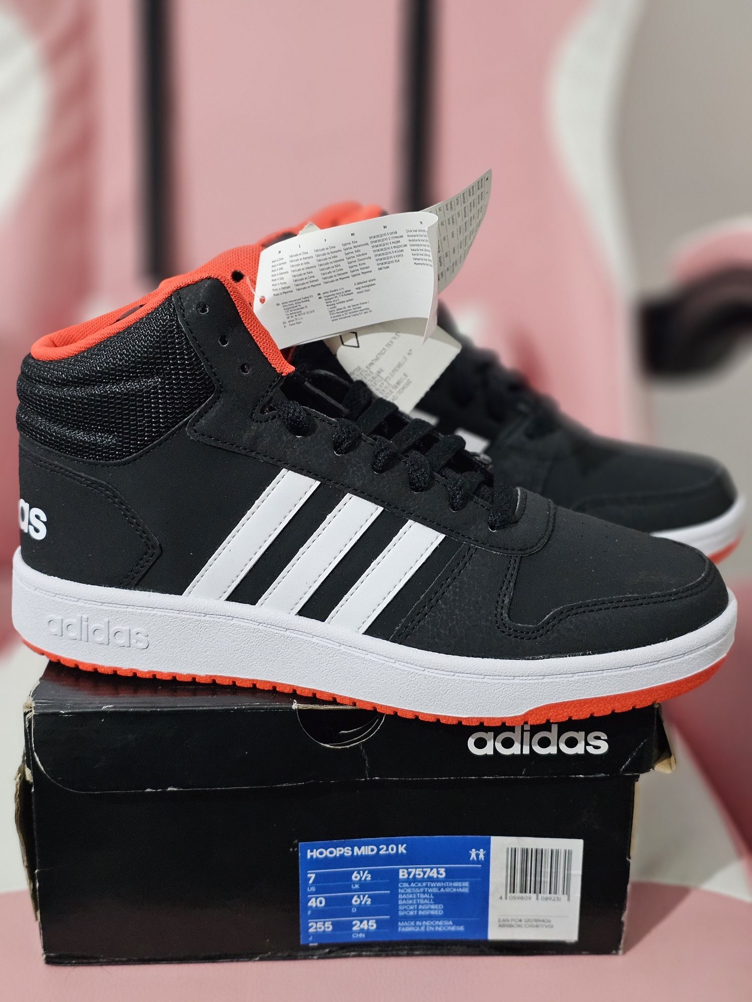 Adidas hoops mid 2. k b75743 deals