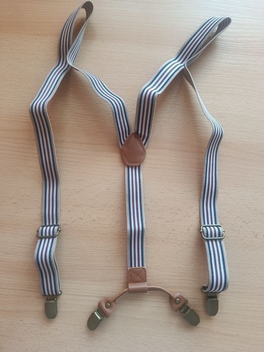 Męskie szelki wąskie