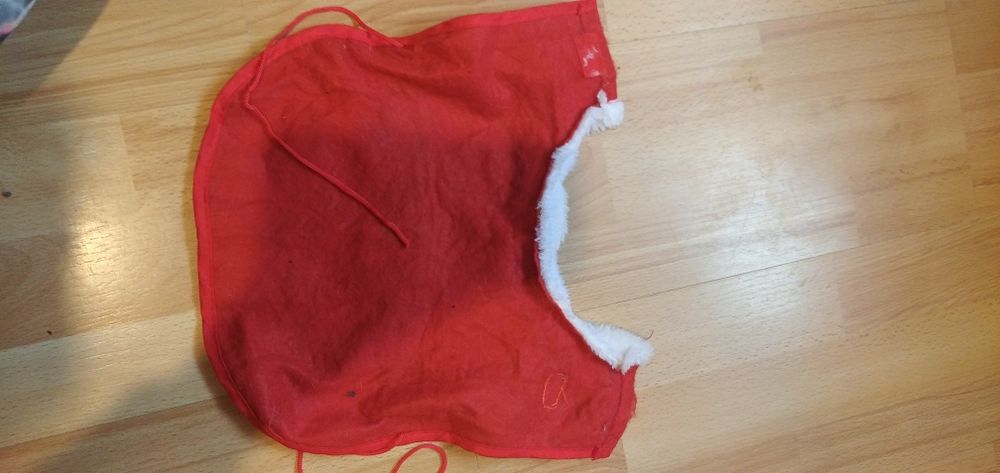 Pelerynka mikołajowa psa kota