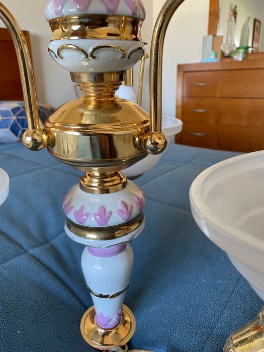 Candeeiro duas cores