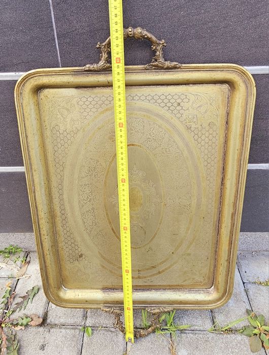 Ogromna Patera, M. Jarra, 64,5cm, nie Norblin, Fraget, Henneberg