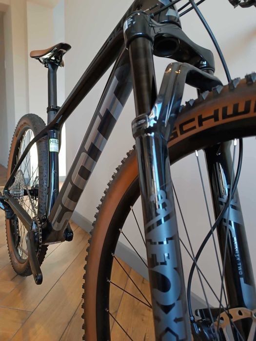 PILNE NOWY Rower MTB SCOTT Scale 925 M karbon FOX 32 shimano XT/SLX ciemny granat czarny