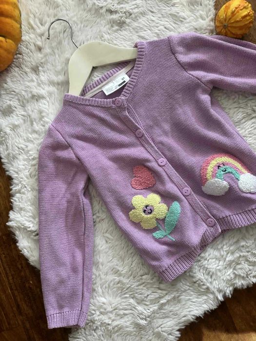 Sweterek zapinany Ergee r. 92 100% bawełna
