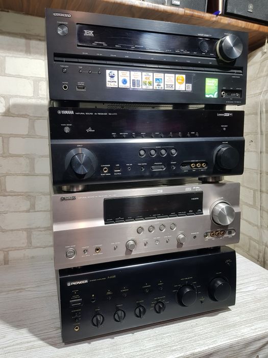 Ресивер Yаmaha RX-V771/861, ONKYO TX-NR616,Pioneer A-602,Б/у