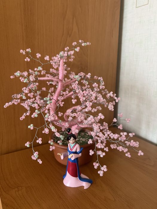 Дерево бонсай из бисера