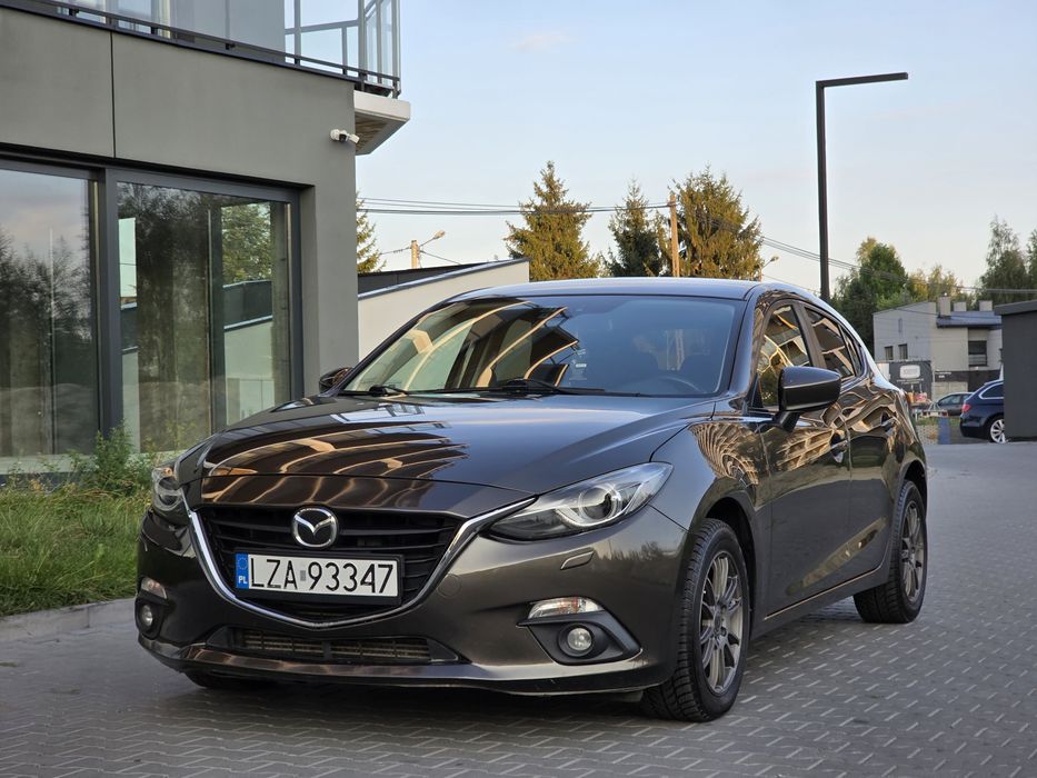 Mazda 3 2.2 Diesel 150KM 2015r Zadbana - Bogate wyposażenie