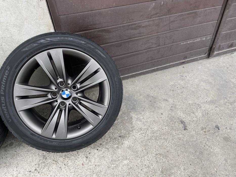 (42)Koła, Felgi 5x120 18” Oryginał BMW, Grafit, Wyższy profil