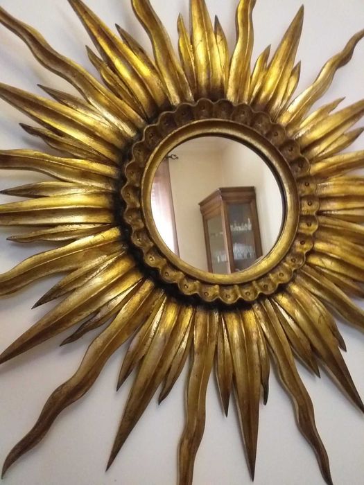 Espelho Sol Dourado