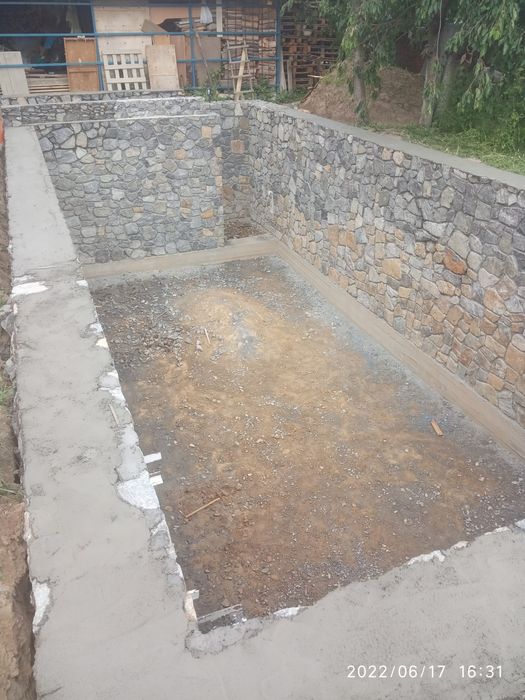 Кладка бутового камня