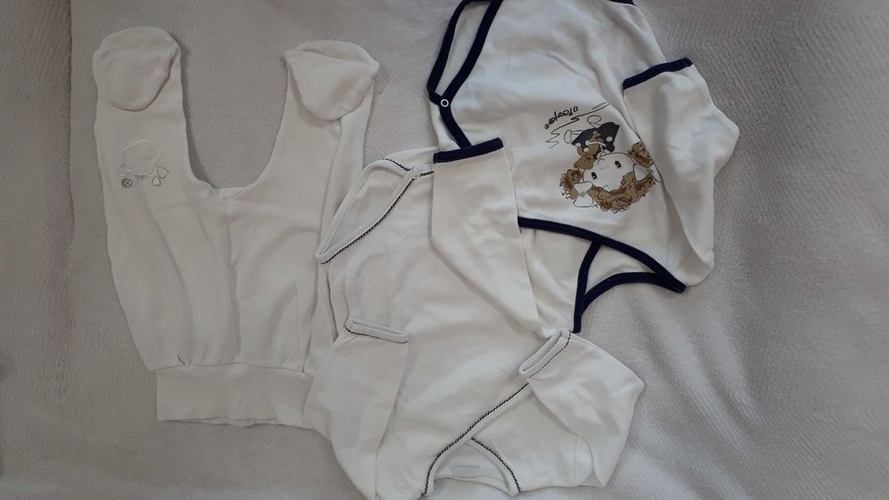 Body, kaftanik, getry,  sukienka r.68 duża paczka