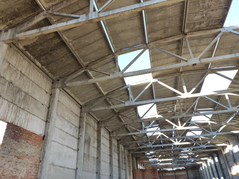 Продам ангар железобетонных конструкций