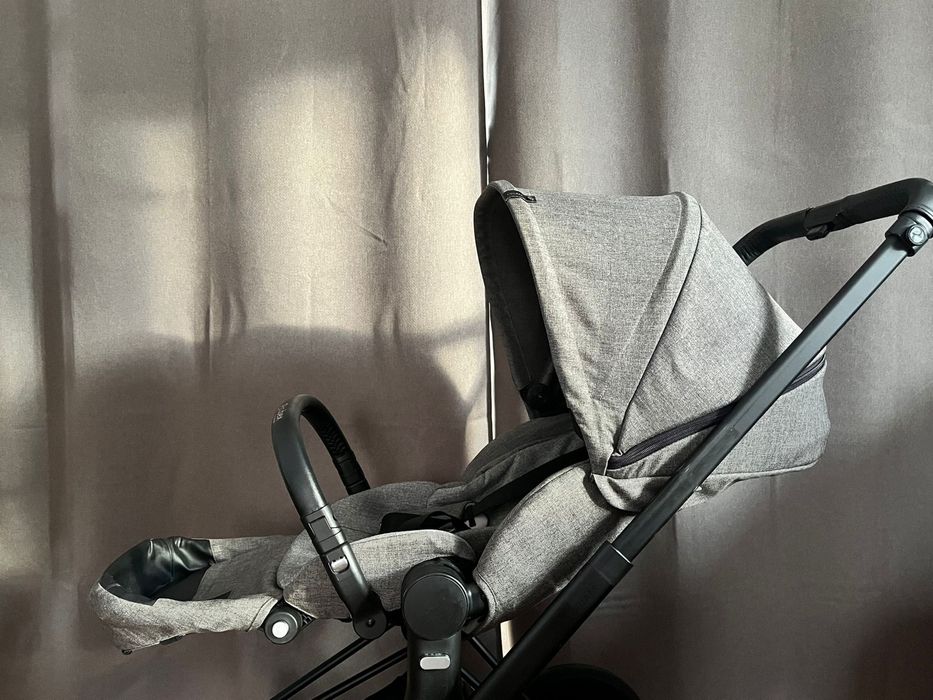 Wózek Cybex Priam 1.0 Platinum Grey 2w1 Gondola + Spacerówka  i gratis