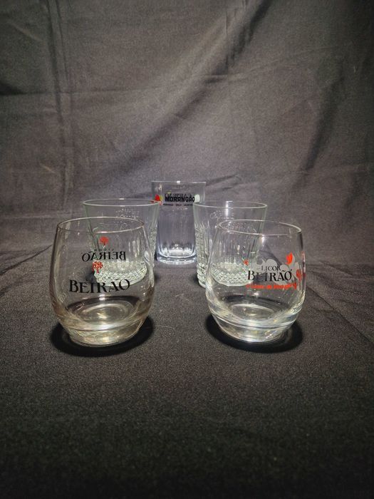 Conjunto 5* Copos Licor Beirão